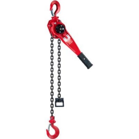 COLUMBUS MCKINNON. Coffing LSB Ratchet Lever Hoist, 1-1/2 Ton, 20 Ft. Lift 09433W